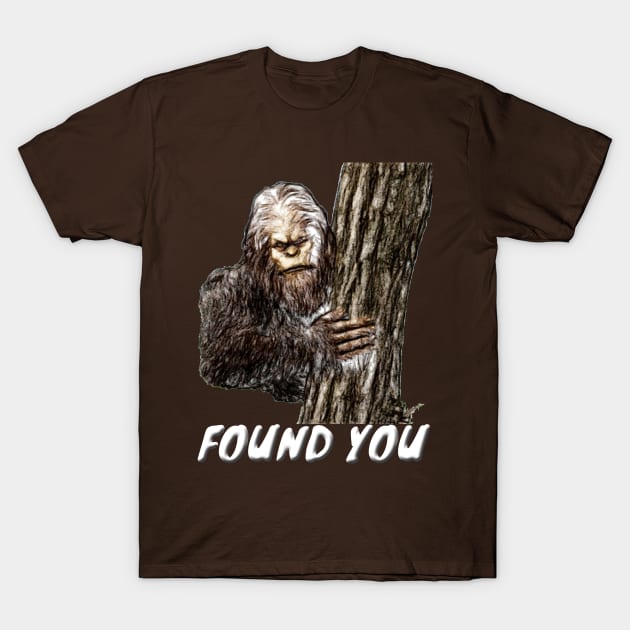 Found You T-Shirt by Chum Bucket Studios